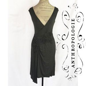 Anthropologie Bailey 44 Daily Gathering Charcoal Dress
